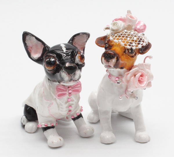 madamepOmmcustomorder eam85 Chihuahua and Jack  Russell  