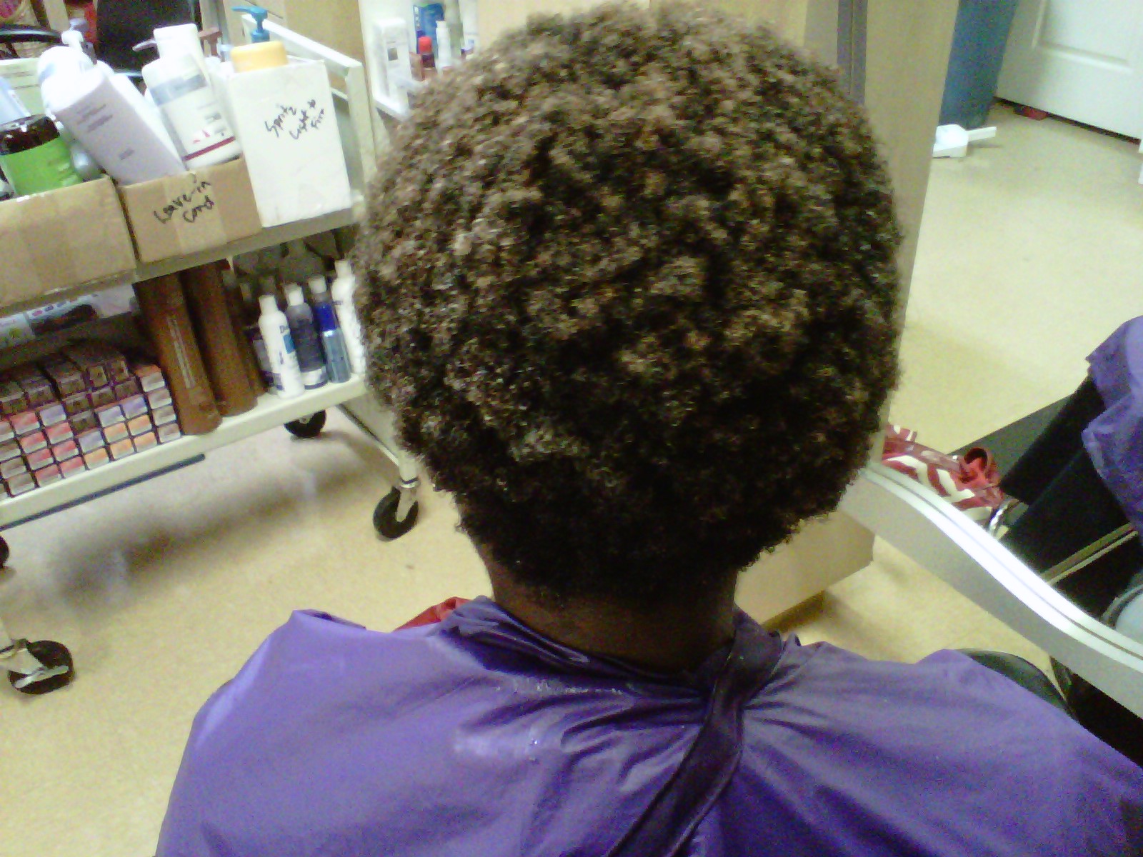 PhenomenalhairCare Relaxer Service From Afro to Straight