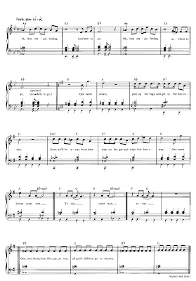 Sheet Music You Never Give Me Your Money