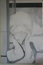Food for thought 1, oil on canvas, 24" X 36"