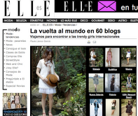 Featured on Elle Spain