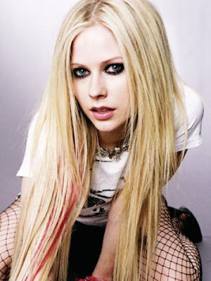  on the phone to redeem a very large avril lavigne poster pic below 