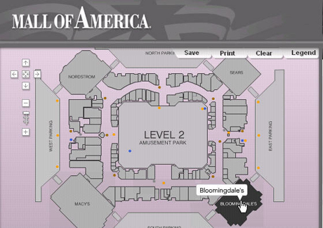 Mall Of America Map Directory - Mallofamerica