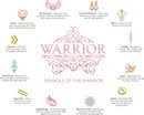Warrior in Pink Symbols