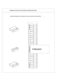 Sección por forjado