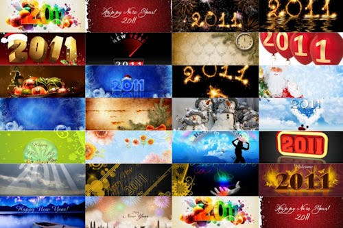 37 Wallpapers para el año nuevo 2011 (recopilación)