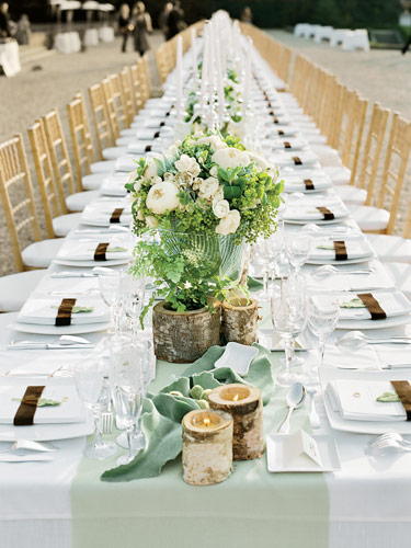 The Shape of Things wedding decor palm springs reception Luxury