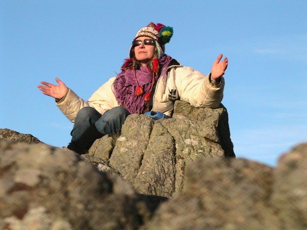 Shaman on her path of heart