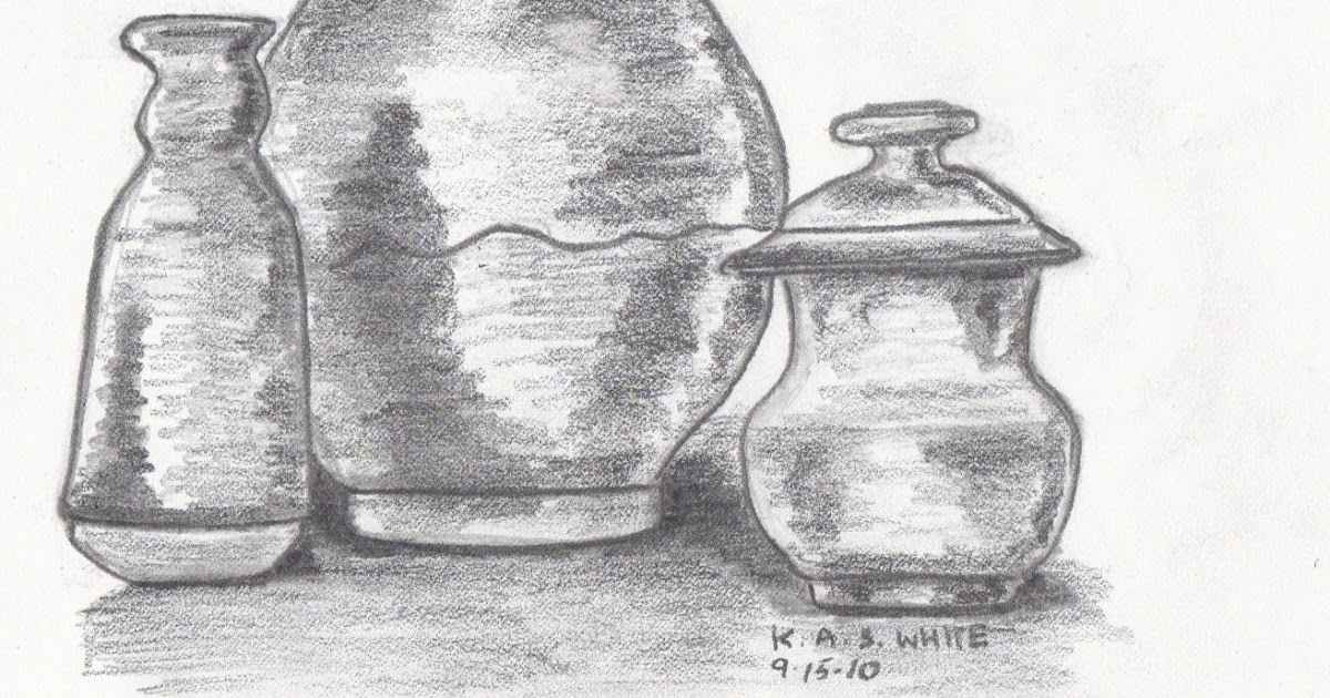Paintings and Illustrations: Penns Creek Pottery Sketch