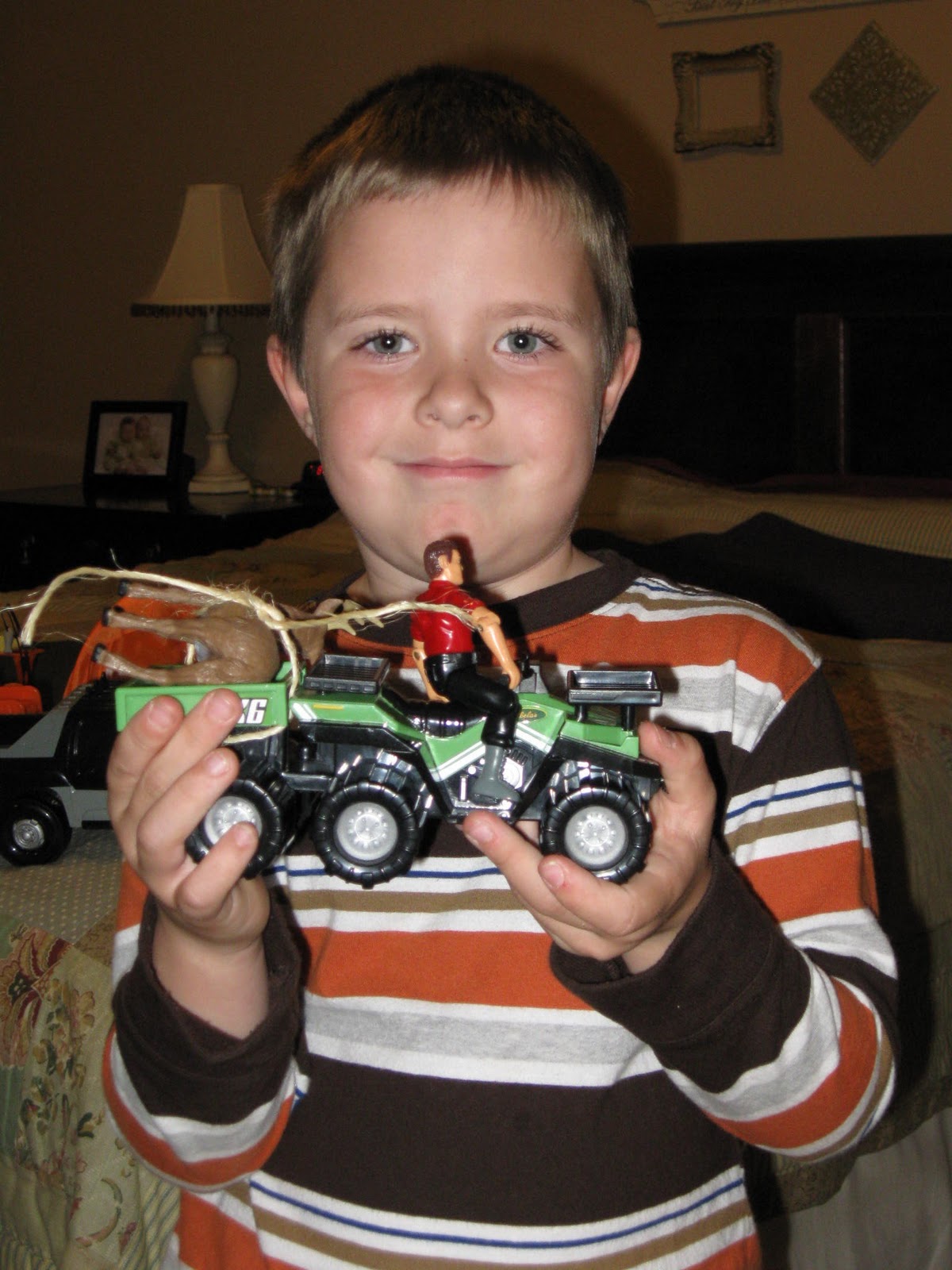 One day at a time..... Barbies for BOYS!