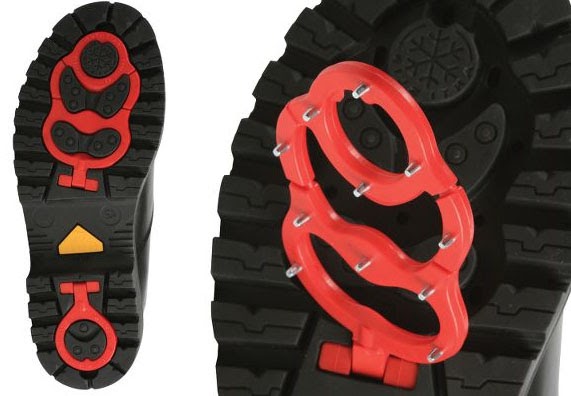 Reversible Cleats - Winter safety at hand (er, foot)... |unpressable ...