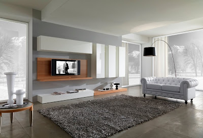 Living Room Sets Furniture on Modern Black And White Furniture For Living Room From Giessegi