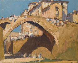 shadows cast shadow journey gurney brangwyn frank famous paintings gurneyjourney bridge