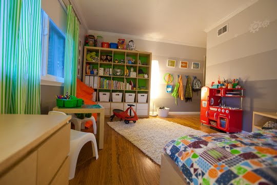 the boo and the boy: Ikea's Expedit in kids' rooms