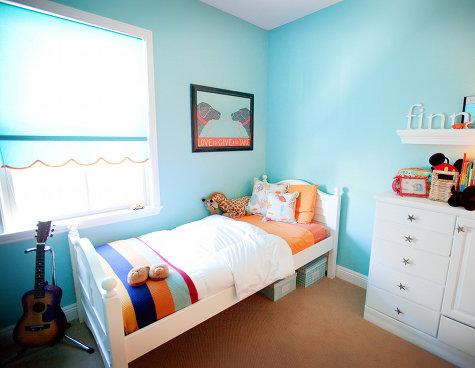 the boo and the boy: Boys' rooms with colour