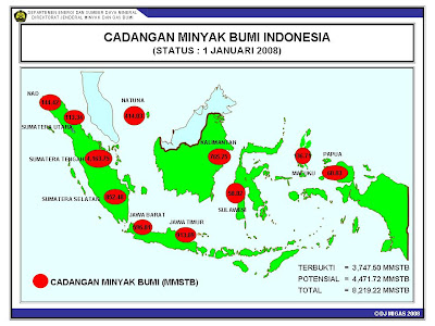 Hello Pypy..!! Cadangan Minyak dan Gas Bumi di Indonesia