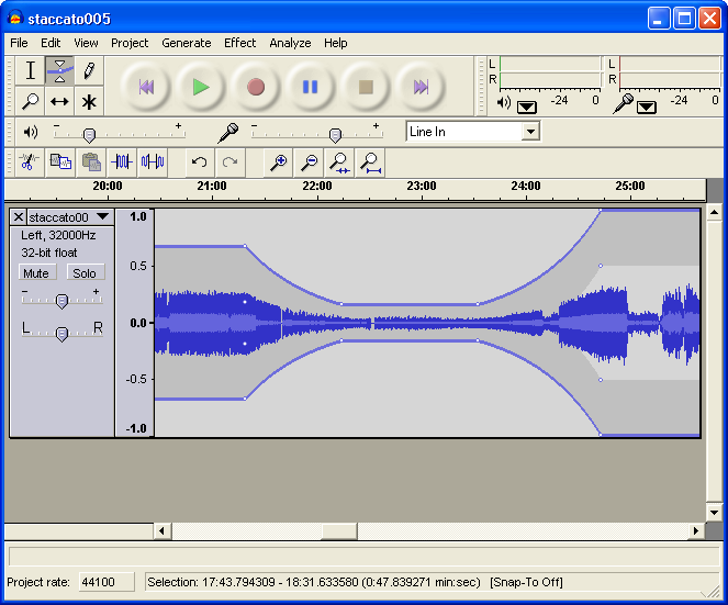 Freeware Applications Audacity Audio Recorder & Editor