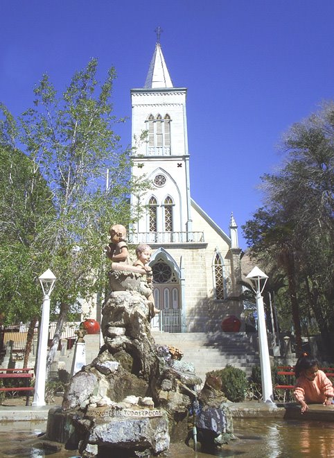 Iglesia de Pisco Elqui una de las mas bellas del Elqui