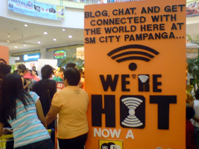 SM Pampanga, Wi-Fi Free internet, Hot Spot, Philippines, SM Mall
