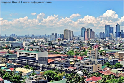 Manila Aerial View, Birds Eye View, Makati Map, Metro Manila, View from the building or condo, Photography