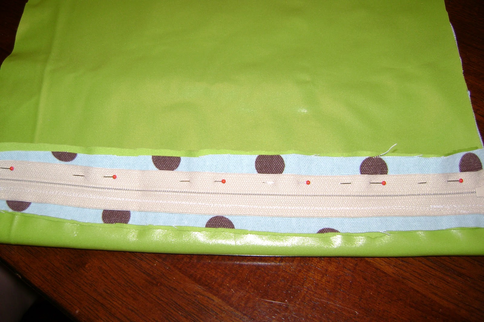 Take time to smell the rose How to make a Wet Bag for Cloth Diapers