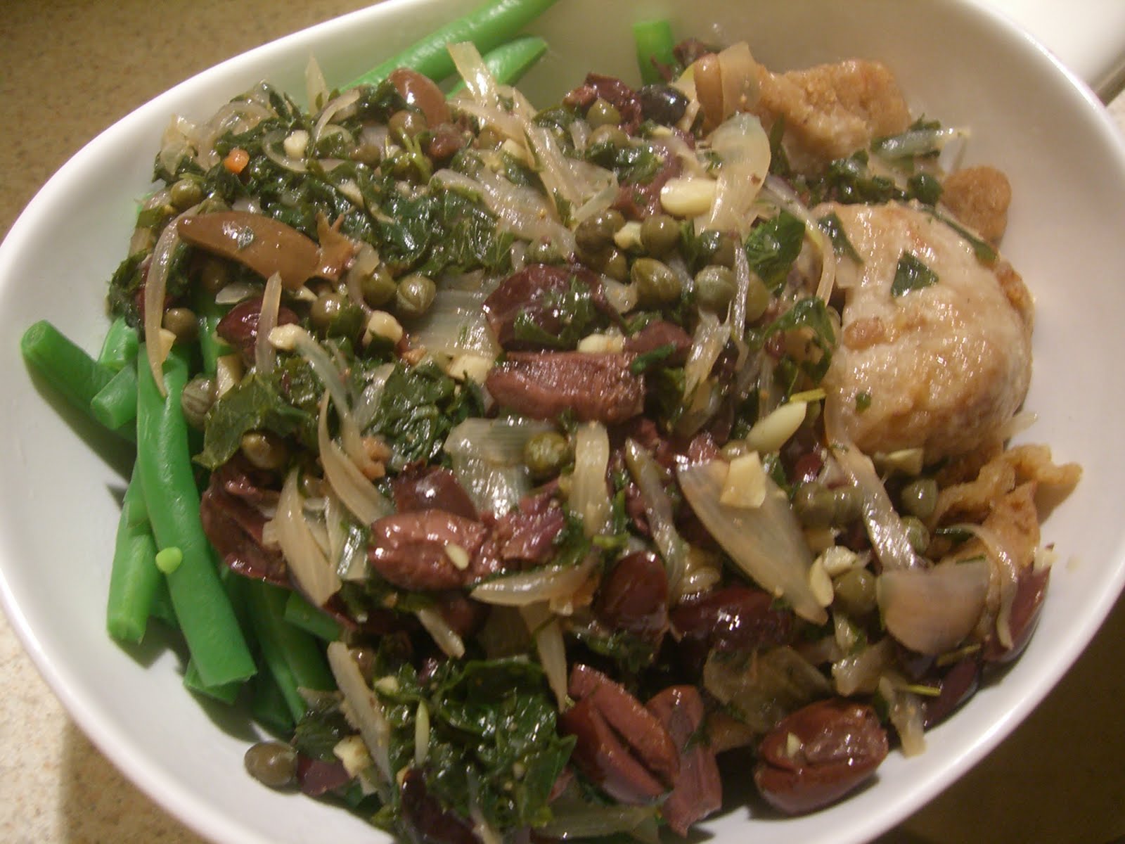 Vegan Recipes A Trial and Error Approach Seitan Piccata With Olives