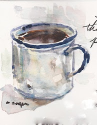 watercolor coffee cup painting watercolour paintings watercolors watercolours wine acuarela tutorials drawing sketch glasses cards illustration nw michele journal studio