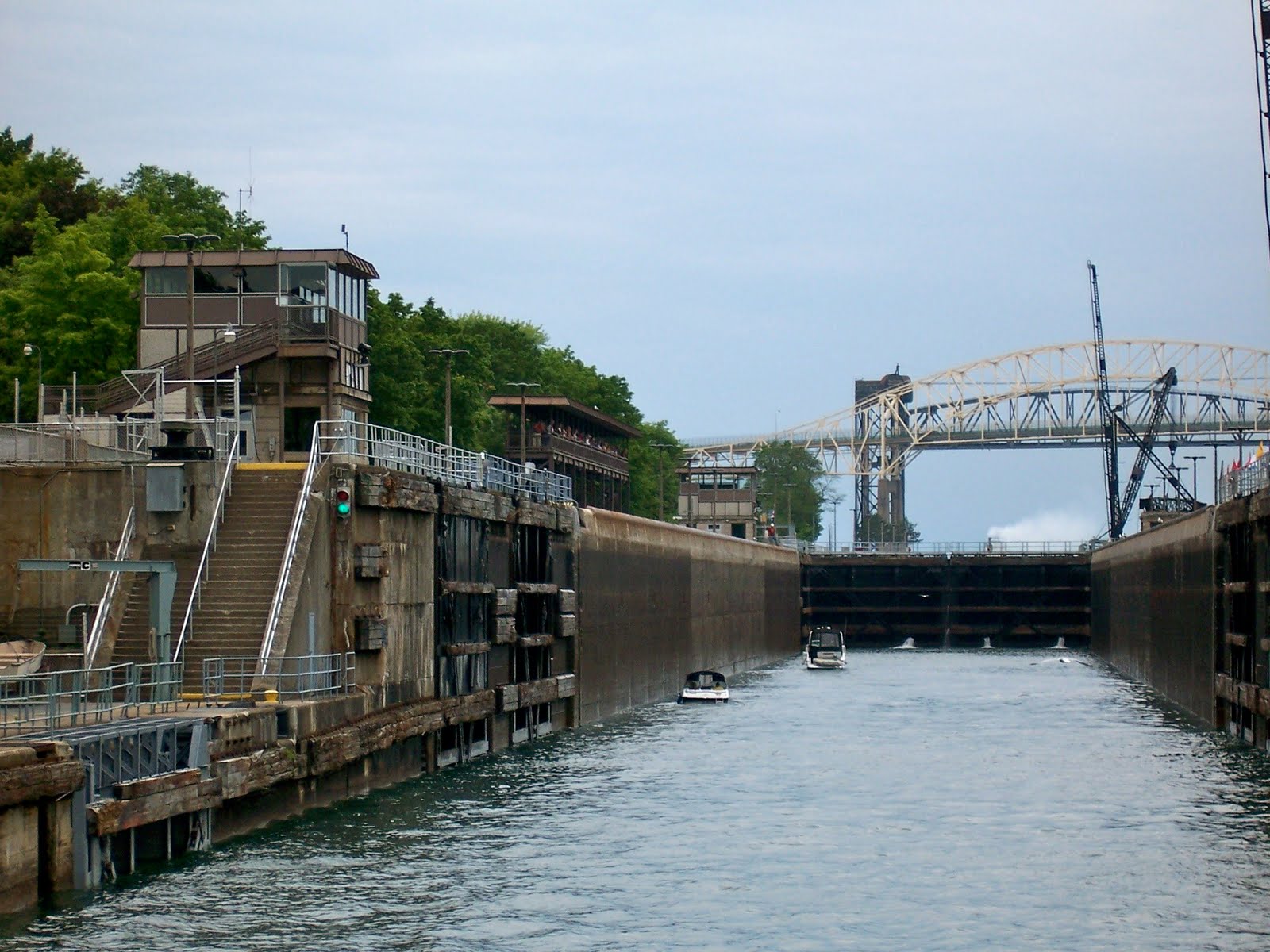 Travels with Bill & Eleanor Sault Ste Marie Locks