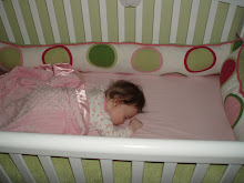 Maddie's 1st night in the big bed all by herself!