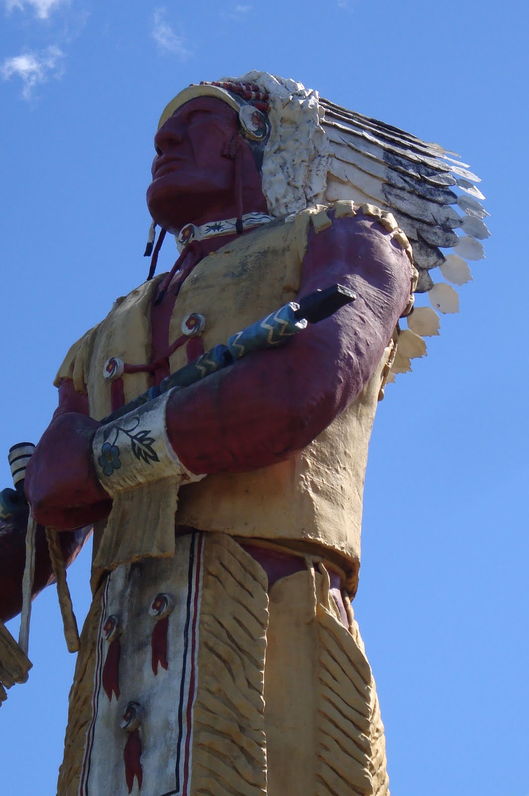 BLOWIN IN THE WIND Which Native American statue do you think is the