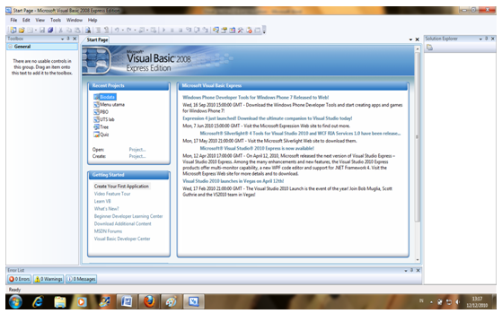algonicoxz: Mengenai Visual Studio 2008 & Tutorial For