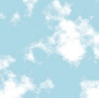 Perlin Noise Cloud Sky