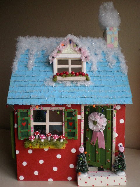 Cinderella Moments: Christmas Dollhouse with a Whimsical Touch!