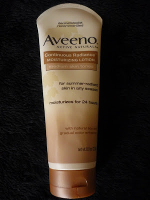 aveeno tanning lotion