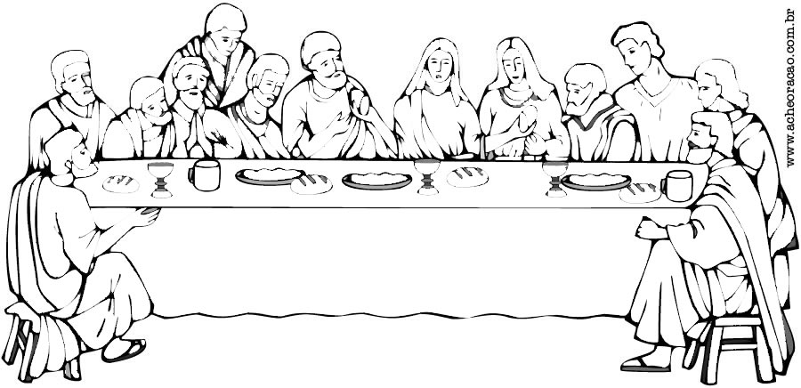 Тайная вечеря эскиз тату