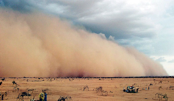 catastrophes naturelle, le temps, dans le ciel: Les TEMPETES DE SABLE