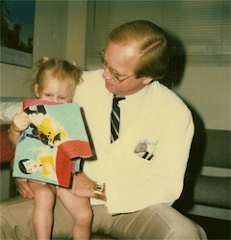 Me (Age 2) With Dr. Fountain