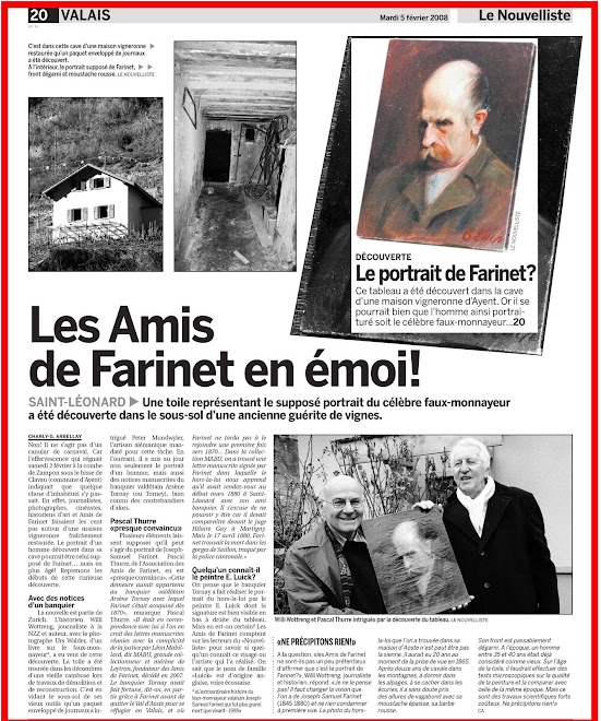 Le Nouvelliste le 5 Février 2008