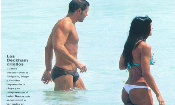 Quemá Esa Foto!!! @quemaesafoto: Cholo Simeone mostrando su cuerpo (y  bulto) en las revistas
