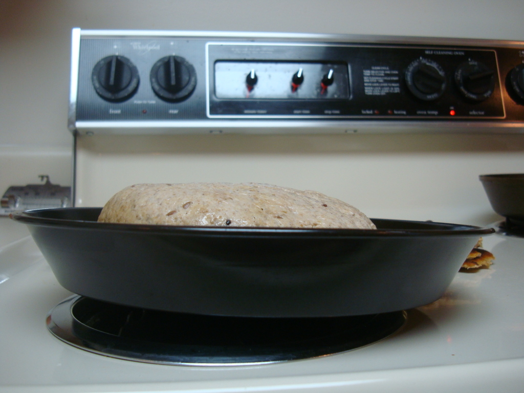bread Baking Experiment My 101st experiment cast iron burnt round loaf