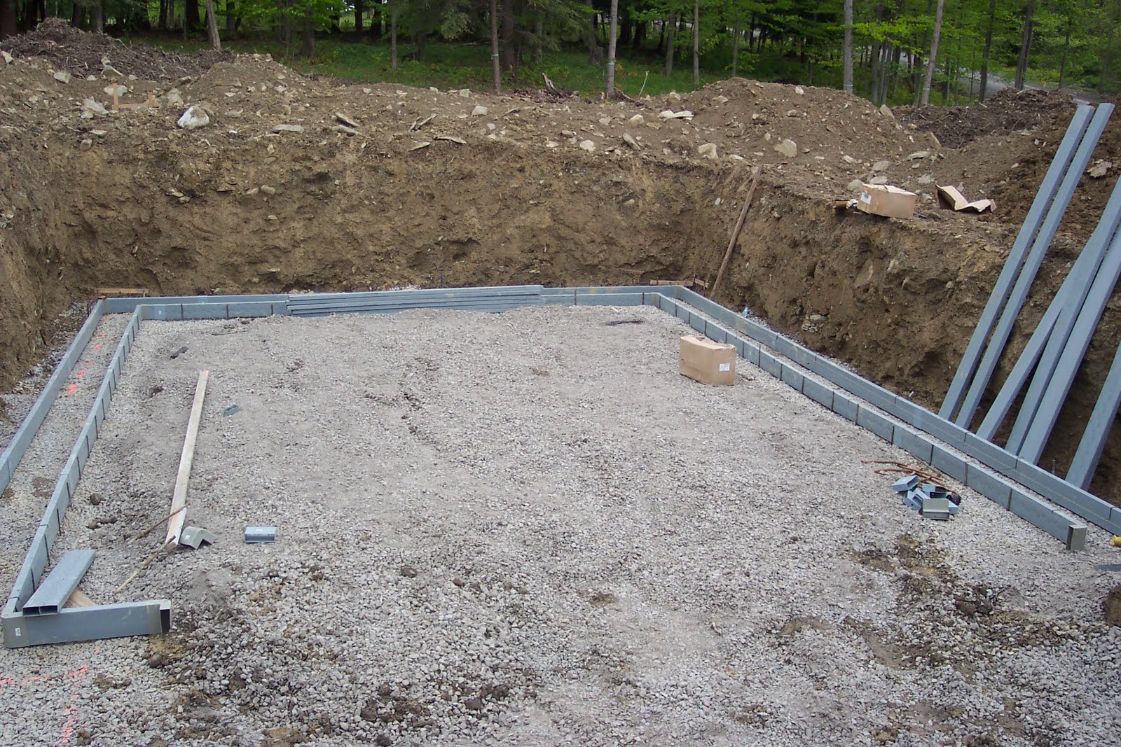 Our New Old House: Forming the Footers