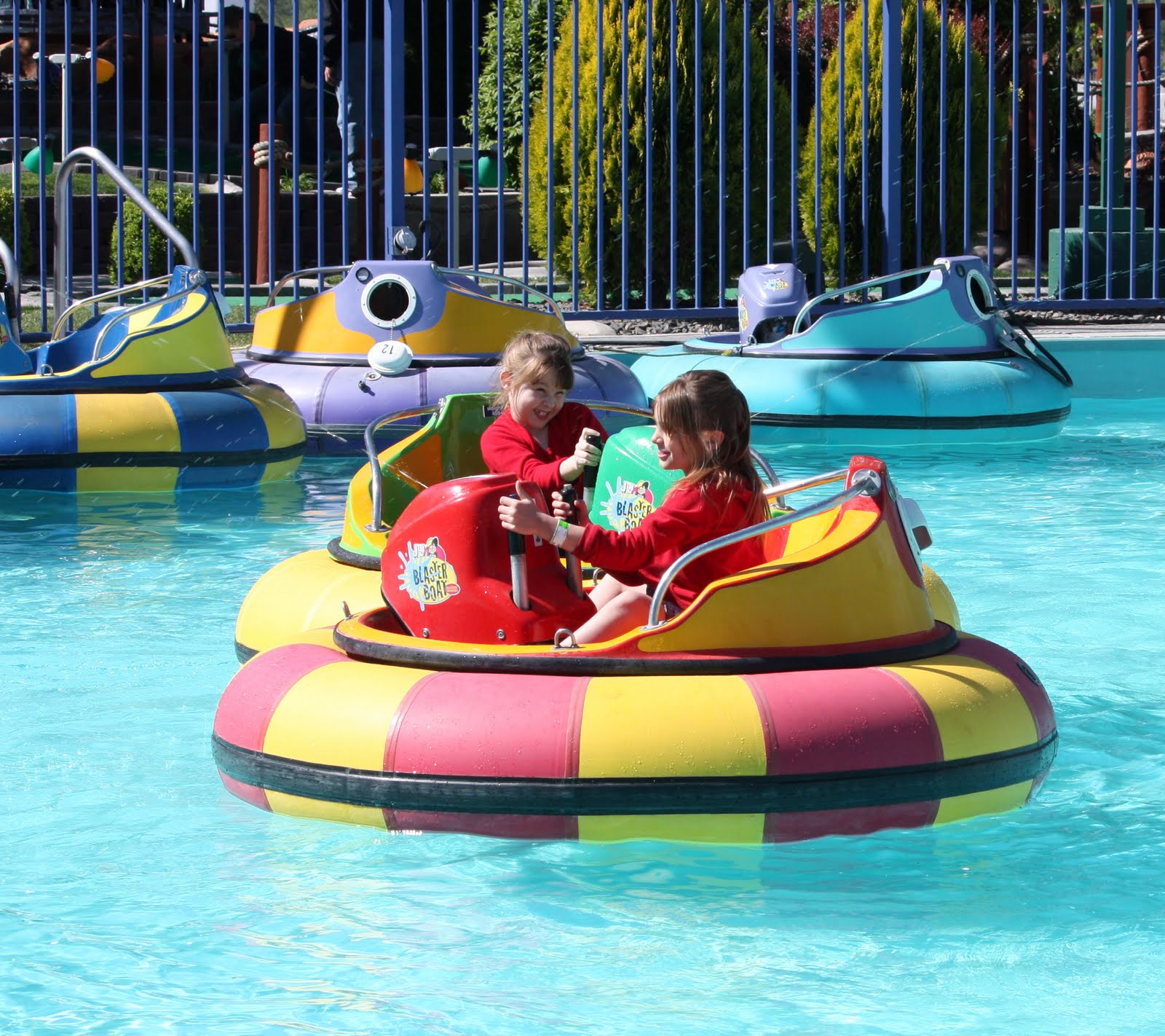 Boise Daily Photo Kiddo Fun Bumper Boats