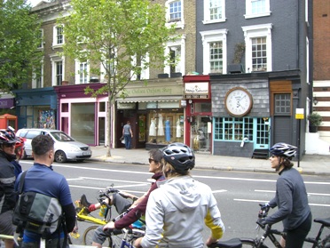 Vivienne Westwood's shop on lambethcyclists.org.uk