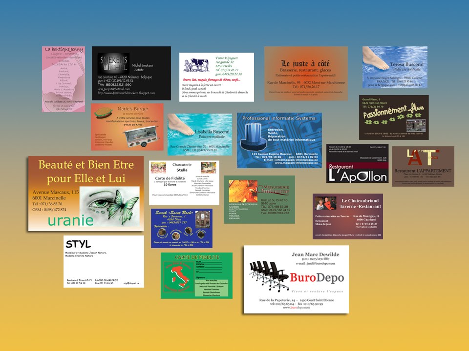 Cartes de visite simple Le Graphisme à votre image: Cartes de visite…