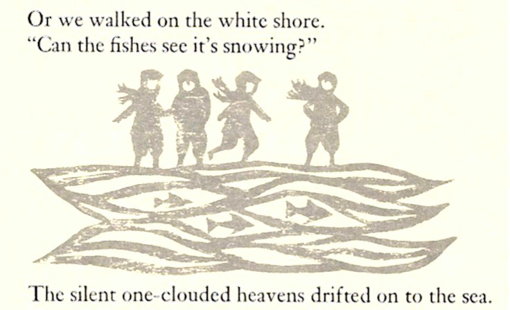 Black and White: Ellen Raskin & A Child's Christmas in Wales