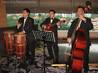 Wedding Singers & Live Band performing LIVE at Michelle & Adan's Wedding Reception in KL Hilton, Malaysia