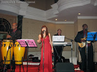 Wedding music band performing live