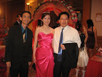Jason Geh with newly weds Mark and Chui Yin