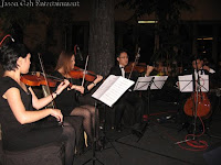 The String Quartet performance