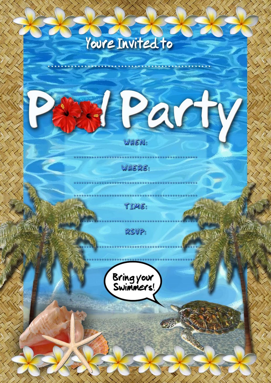 pool party vectors photos and psd files free download